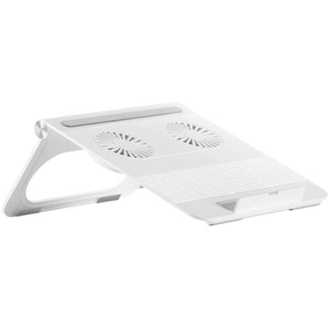 Support de refroidissement pour ordinateur portable, support de refroidissement pour ordinateur portable avec double ventilateur --- (1/5)