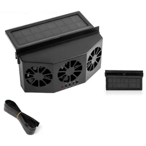 Ventilateurs solaires de refroidissement pour voiture électrique B-- (1/5)