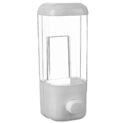 Distributeur de savon liquide à pompe étanche de 500 ml pour salle de bain. (1/5)