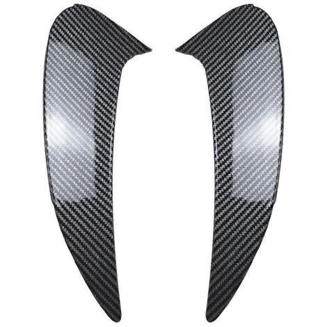 Aileron de pare-chocs latéral, garniture canard pour - Fibre de carbone-- (1/5)
