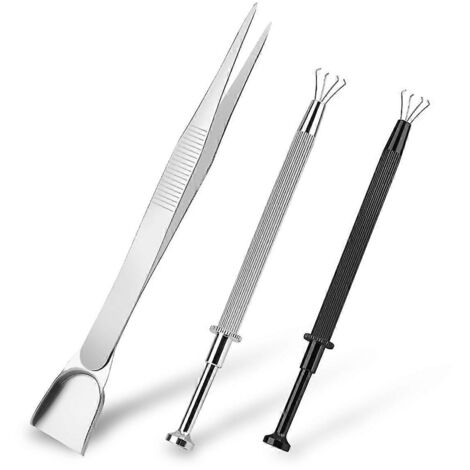 Ensemble d'outils de préhension, stylo à saupoudrer pour bijoutier, pince à épiler pour bijoux -- (1/5)