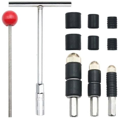 Outil de plomberie de cuisine pour réparation de plomberie avec goupille de blocage d'eau thermofusible -- (1/5)