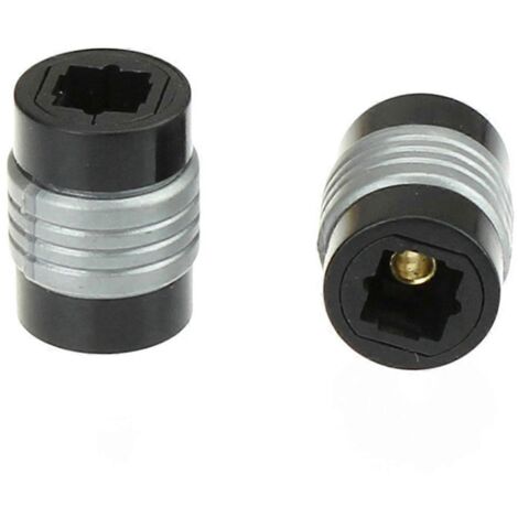 Adaptateur pour haut-parleur, lecteur DVD, audio numérique et câbles optiques (2 pièces) (1/5)