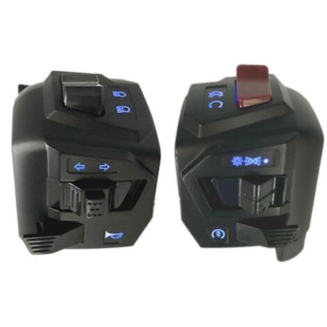 Interrupteur universel de guidon de moto 22 mm pour NS200-- (1/5)
