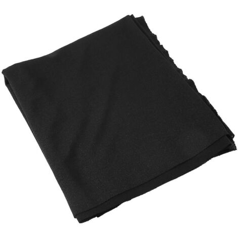 Tissu pour grille de haut-parleur Gille en tissu noir pour radio-enceinte (1/5)