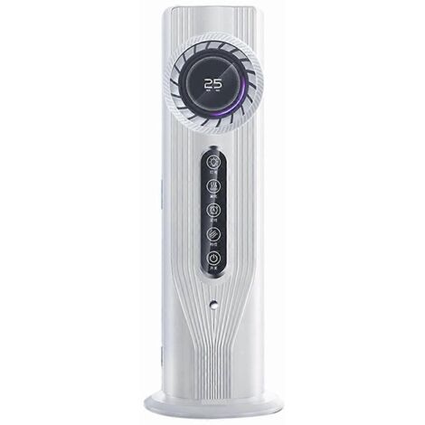 Ventilateur tour de chambre silencieux USB à refroidissement par eau, portable, A-Blanc- (1/5)