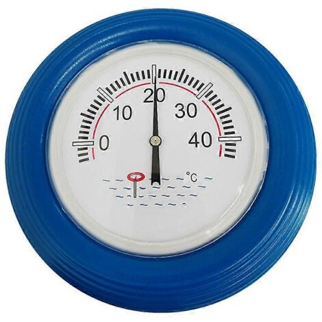 Thermomètre subaquatique à grande plaque flottante - Bleu (1/5)