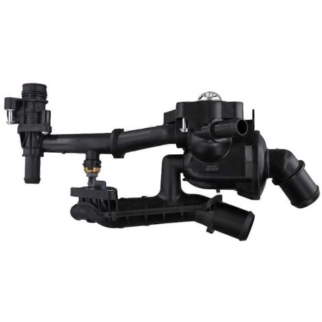 Ensemble thermostat de voiture, thermostat de liquide de refroidissement moteur pour Ford - Noir - (1/5)
