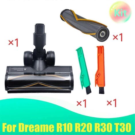 Brosse à rouleau avec éclairage LED anti-poussière pour R10 R20 R30 T30-- (1/5)