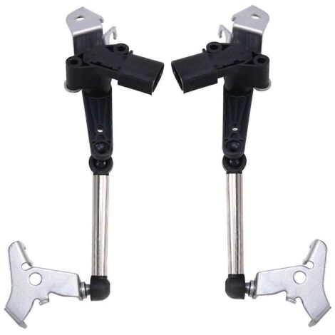 1 paire de supports de capteur de niveau arrière pour Porsche Bentley - Noir et argent (1/5)