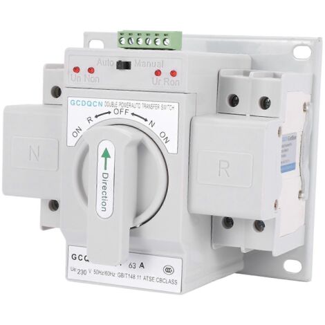 Commutateur de transfert automatique à double alimentation 2P63A - (1/5)