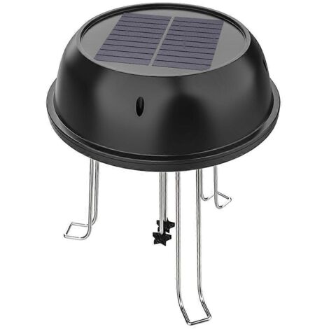 Agitateur d'eau solaire, roches pour créer de l'eau, outils d'aménagement paysager -- (1/5)