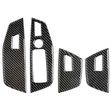 Panneau de commande de lève-vitre pour BMW X3 G01 X4 G02 (conduite à gauche) - Motif fibre de carbone (1/5)