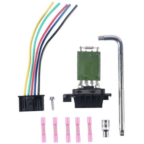 Résistance de ventilateur de chauffage pour FIAT GRANDE PUNTO - Schéma de câblage de la résistance de chauffage - (1/5)