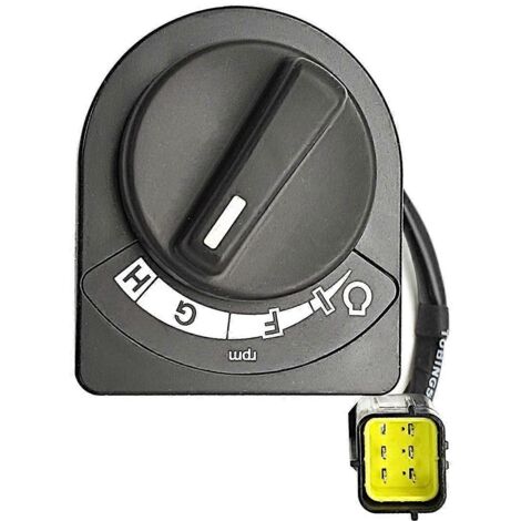 Bouton de commande des gaz pour pelle Volvo 120 140 210 240 290 360-- (1/5)