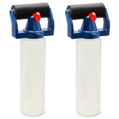 Lot de 2 applicateurs de colle à rouleau, flacon applicateur en plastique PE (1/5)