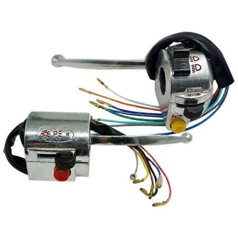 Interrupteur de guidon de moto 7/8 pouce 22 mm pour Jialing JH70 JH9-- (1/5)