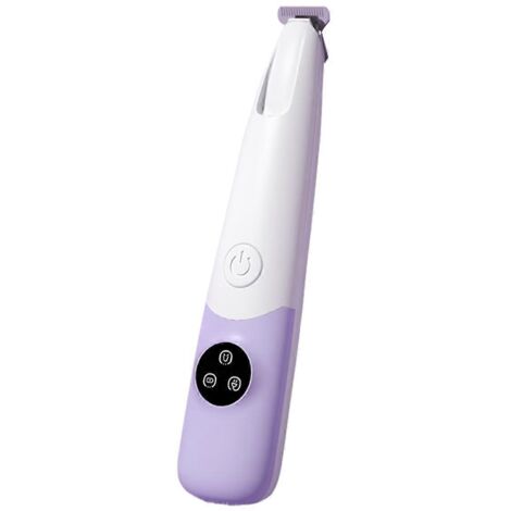 Tondeuse électrique pour chats et chiens, outil de rasage universel pour animaux de compagnie - Violette (1/5)