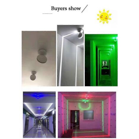 Applique murale LED pour rebord de fenêtre, éclairage RGB 12W-- (1/5)