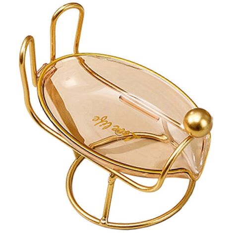 Porte-savon de style luxueux, salle de bain, lavabo, rose-- (1/5)