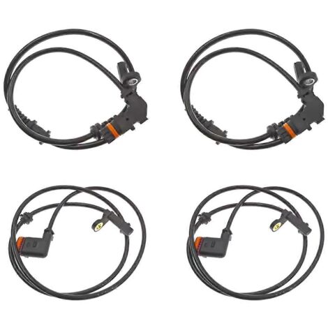 Capteur ABS de vitesse de roue avant/arrière gauche/droite pour Mercedes-Benz W204 - Noir (1/5)