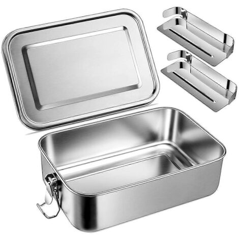 Boîte à bento 47 oz, boîte à lunch en acier inoxydable pour adolescents, 1400 ml (1/5)