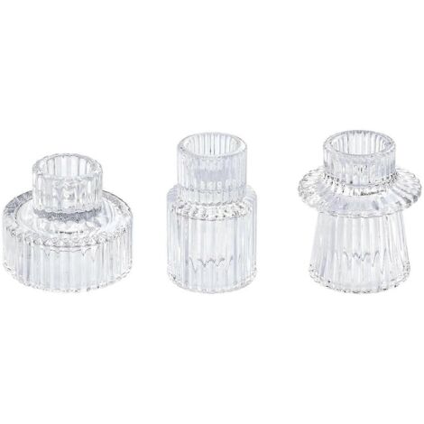 Porte-bougies coniques pour centres de table, décoration de mariage B-- (1/5)