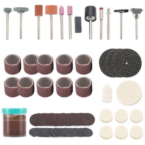 Kit de 105 mini-forets abrasifs pour outils rotatifs électriques - (1/5)