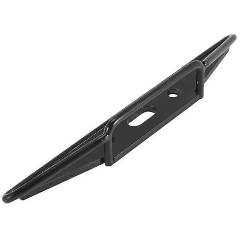 Pare-chocs arrière en métal pour MN D90 D99 D99S MN90 MN99S 1/12 RC, noir (1/5)