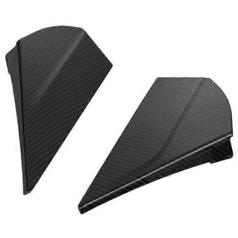 Aileron arrière en fibre de carbone couleur voiture, cache triple angle-- (1/5)