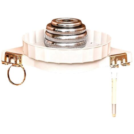 1 étagère de rangement rotative à 360° pour salle de bain (1/5)