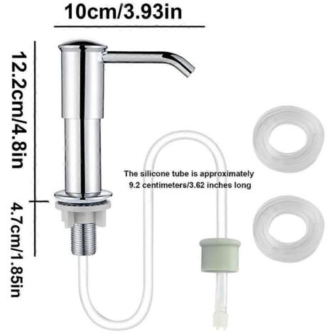 Kit de rallonge pour distributeur de savon liquide pour lavabo C-- (1/5)