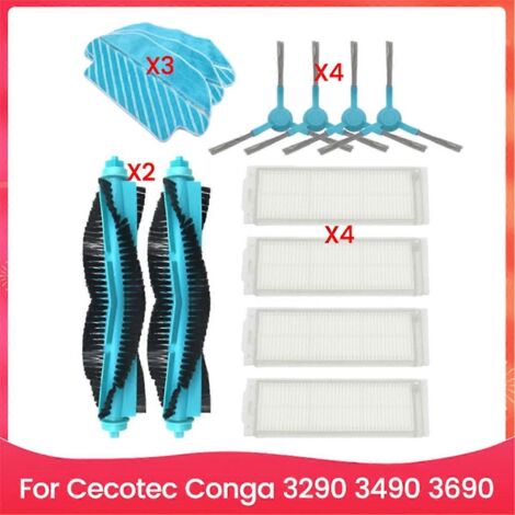 Pièces détachées pour aspirateurs Cecotec Conga 3290, 3490 et 3690 (1/5)