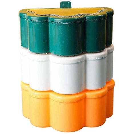 Boîte à épices multi-compartiments pour poivre, sucre, sel et épices - un accessoire pratique (1/5)