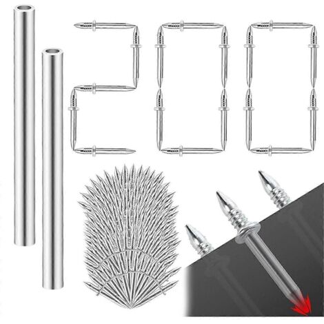 200 clous en acier au carbone pour une installation sans défaut. (1/5)