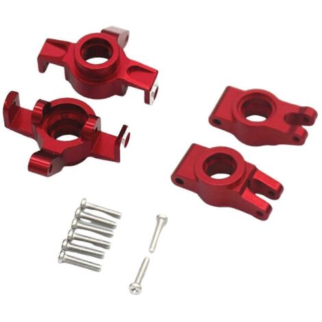 Ensemble de bras de direction pour voiture RC 1/14 14301, rouge-- (1/5)