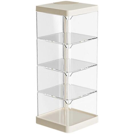 Boîte de rangement de bureau, coffre de rangement empilable à tiroirs -- (1/5)