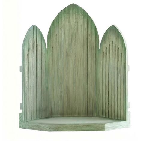 Collection de statues : La Nativité de Jésus sur fond vert -- (1/5)