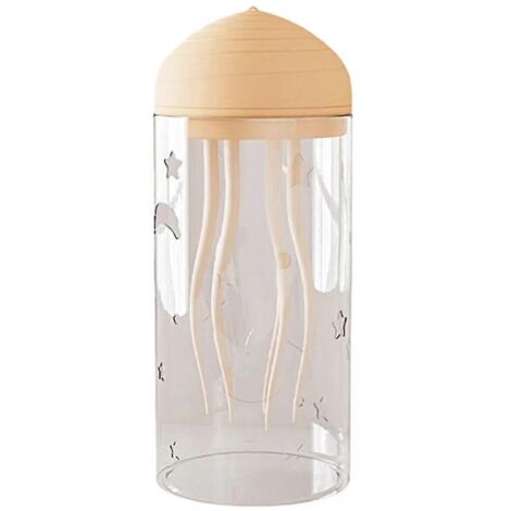 Veilleuse Méduse, Lampe de sommeil, Commande vocale, Lumière d'ambiance, A-- (1/5)