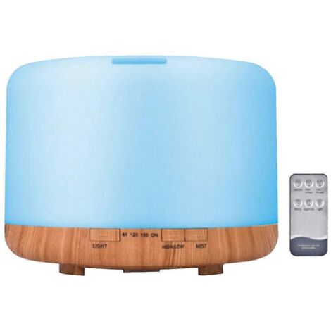 Diffuseur d'huiles essentielles 500 ml Humidificateur Diffuseur à brancher-- (1/5)