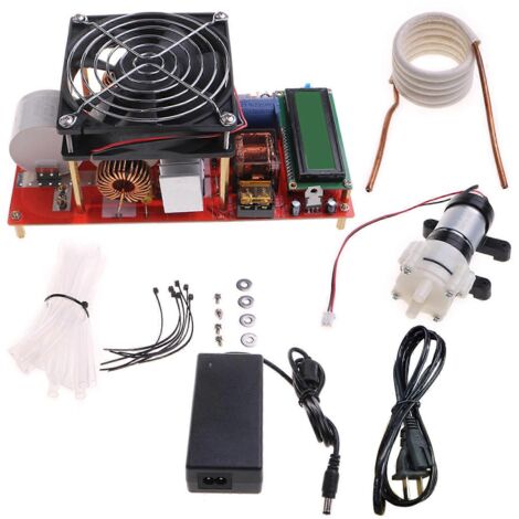 Module de chauffage par induction ZVS DC48-53V 48A 2000W avec tube en cuivre et commande SCM (1/5)