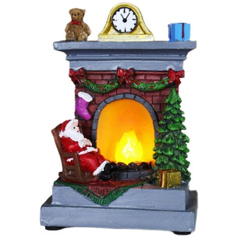 Décoration de Noël lumineuse en résine pour la maison C-- (1/5)