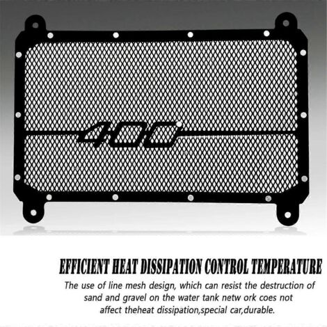 Protection de radiateur pour moto NINJA400 (1/5)