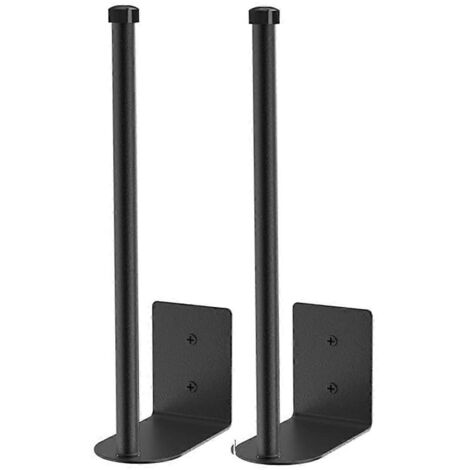 Lot de 2 supports à chapeaux noirs pour casquettes de baseball, organisateur de rangement pour chapeaux -- (1/5)