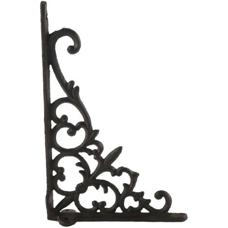 Crochet de suspension en fonte pour plantes d'intérieur et d'extérieur, idéal pour les oiseaux. (1/5)