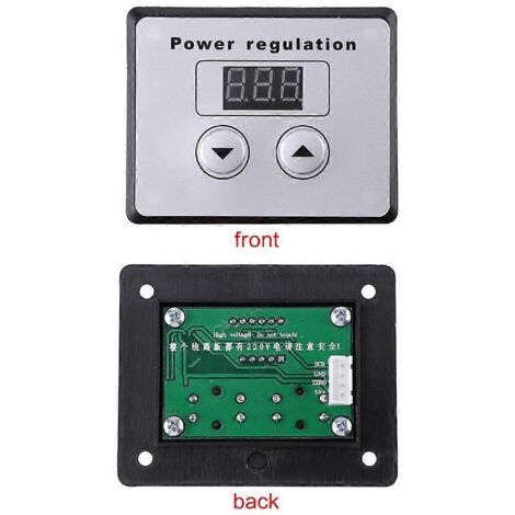Régulateur de tension SCR 4000 W 220 V CA pour moteur de chauffe-eau (1/5)