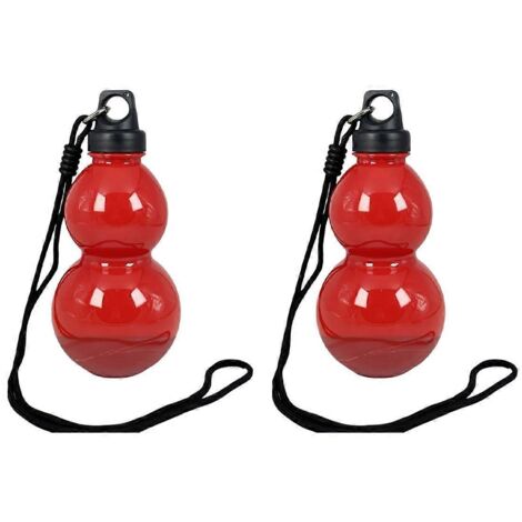 Gobelet en forme de gourde Oriental-Mythology Creatives 750 ml, gobelet en plastique rouge (1/5)