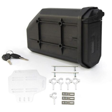 Support de moto, boîte à outils décorative, accessoires pour boîte à outils VOGE - Noir et argent (1/5)