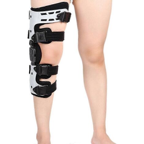Genouillère arthrosique pour l'arthrose, support de genou articulé médial pour le côté droit (1/5)