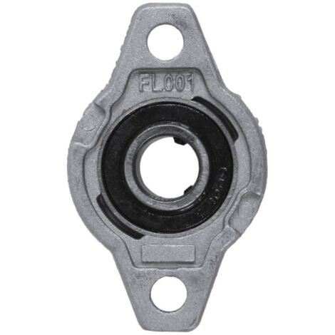 Flasque de palier à semelle auto-alignante FL001 en alliage de zinc, alésage de 12 mm (1/5)